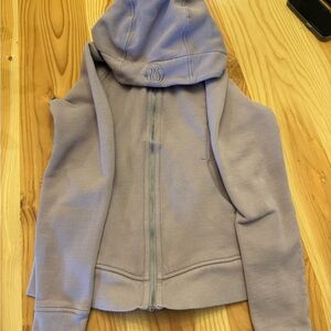 Light Pink Lululemon Scuba Full Zip